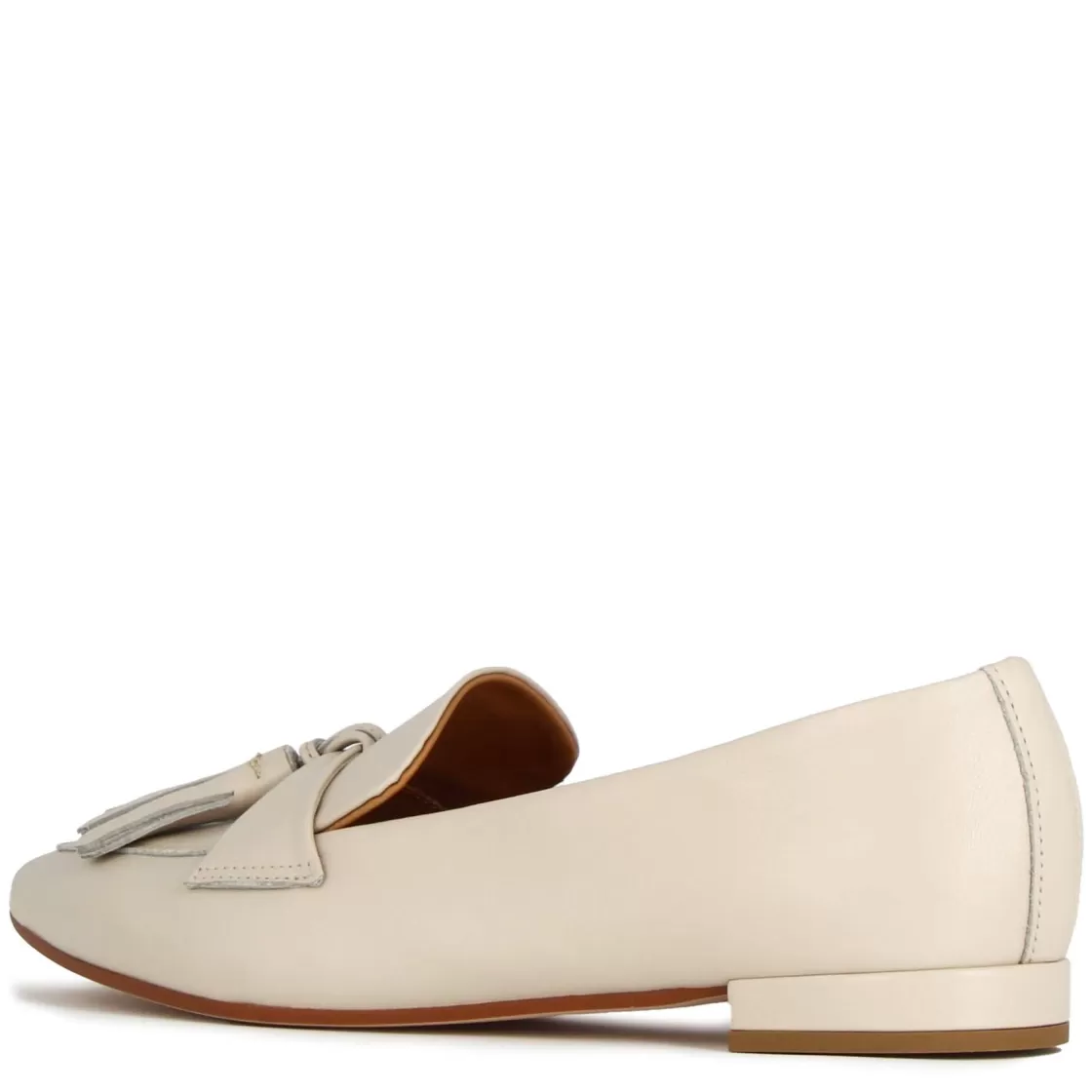 Hot Leonardo Shoes Ballerina Da Donna Casual Con Nappine Colore Beige