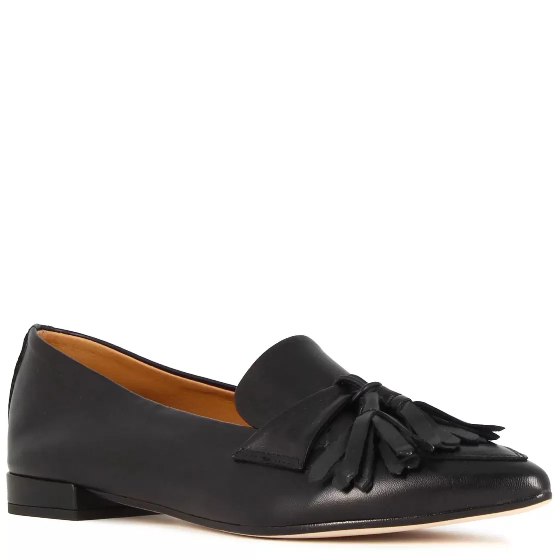 Hot Leonardo Shoes Ballerina Da Donna Casual Con Nappine Colore Nero