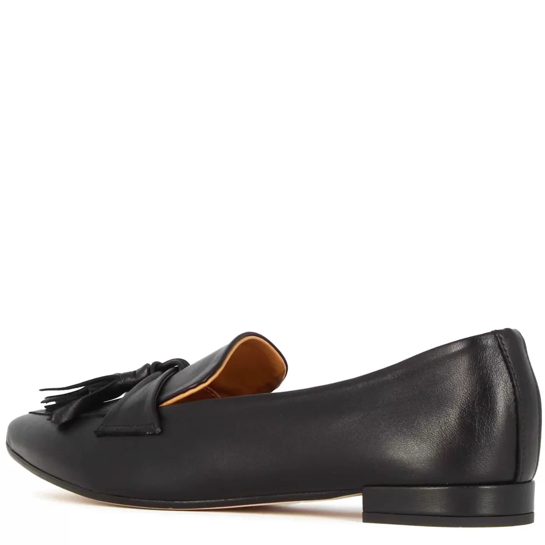 Hot Leonardo Shoes Ballerina Da Donna Casual Con Nappine Colore Nero