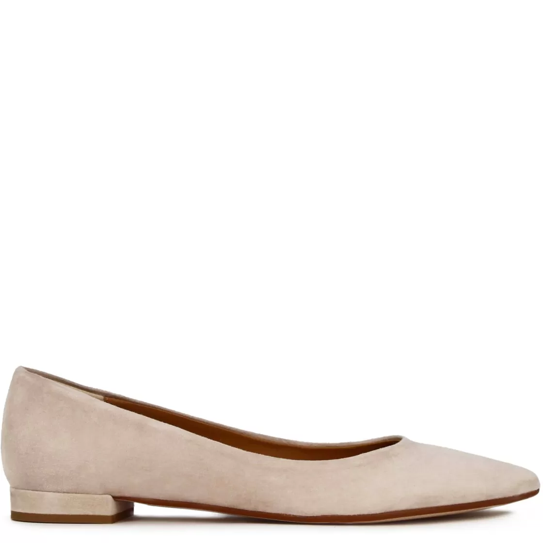 Best Leonardo Shoes Ballerina Raffinata Da Donna In Pelle Scamosciata Colore Rosa