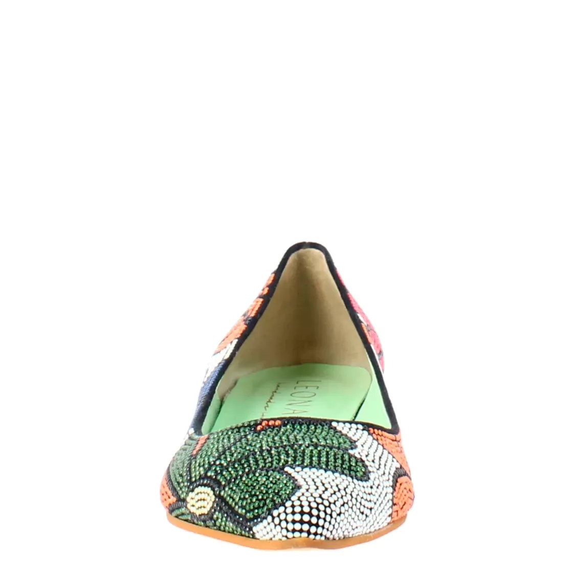Online Leonardo Shoes Ballerine Da Donna Scuro In Pelle Scamosciata Con Strass Blu