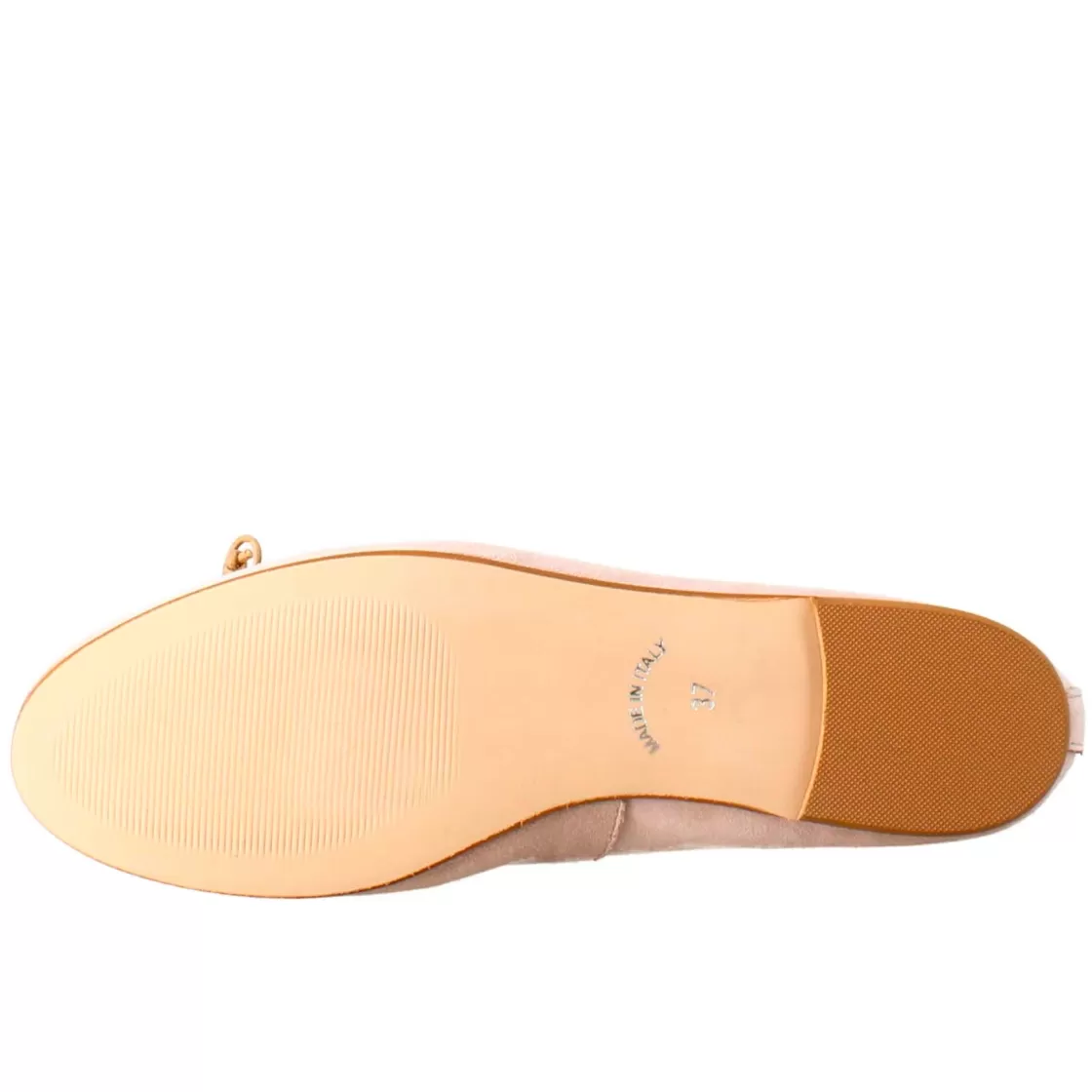 Hot Leonardo Shoes Ballerine Leggere Da Donna Color In Camoscio Sfoderate Rosa