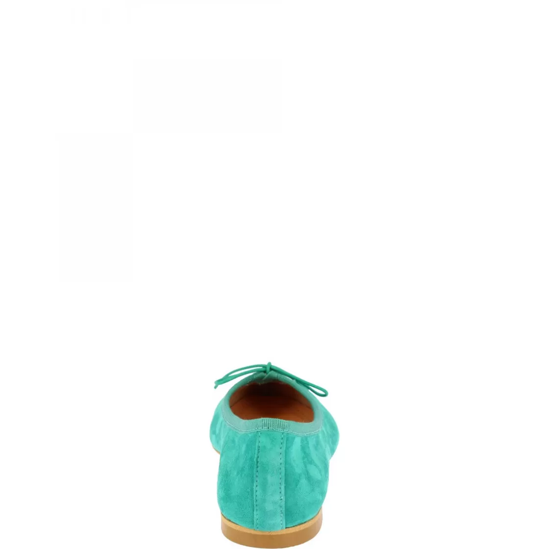Discount Leonardo Shoes Ballerine Slip-on A Punta Da Donna Fatte A Mano In Pelle Di Camoscio Turchese Celeste