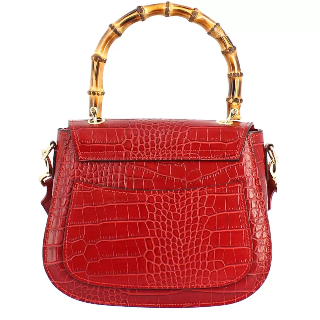 Clearance Leonardo Shoes Borsa A Mano Artigianale Da Donna In Pelle Con Tracolla Rimovibile Bordeaux