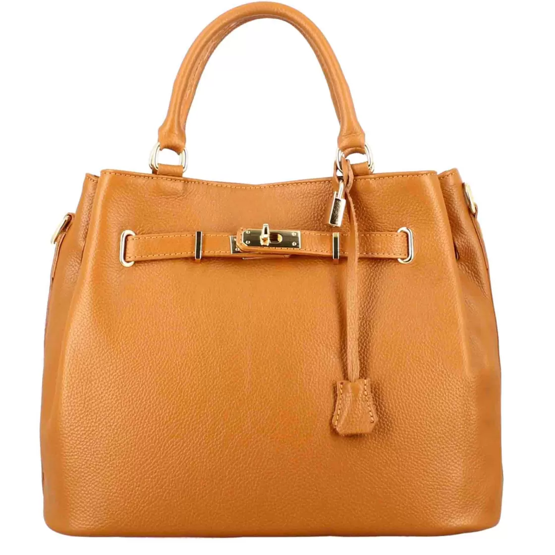 Best Sale Leonardo Shoes Borsa A Mano Frida In Pelle Con Tracolla Rimovibile Colore Marrone