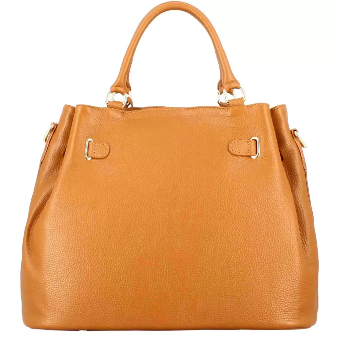 Best Sale Leonardo Shoes Borsa A Mano Frida In Pelle Con Tracolla Rimovibile Colore Marrone