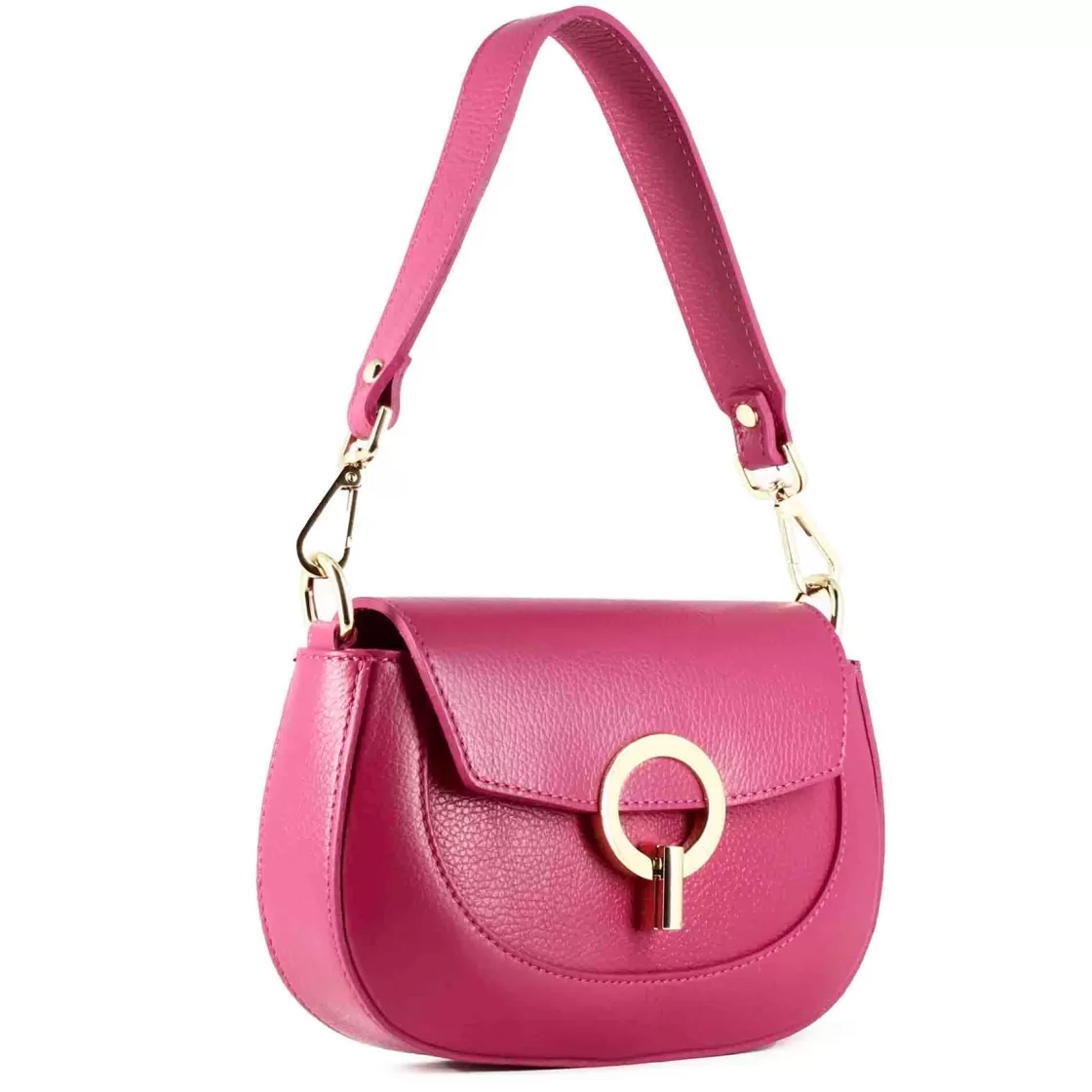 Best Sale Leonardo Shoes Borsa A Mano Grace Da Donna In Pelle Colore Rosa