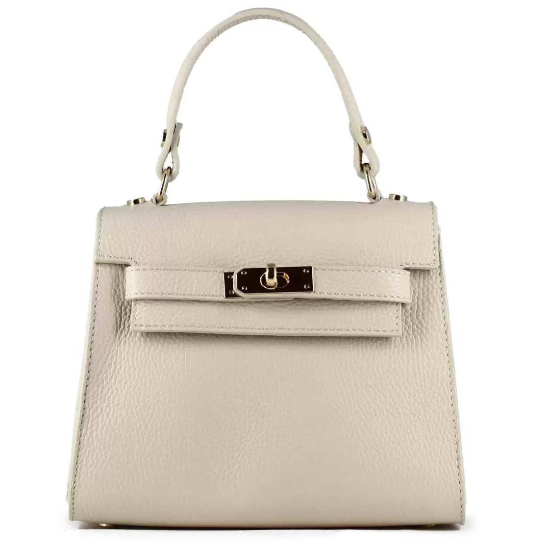 Store Leonardo Shoes Borsa A Mano Lady K Da Donna In Pelle Colore Beige