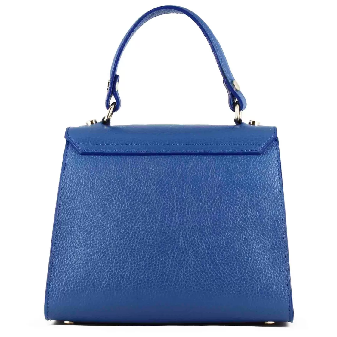 Best Sale Leonardo Shoes Borsa A Mano Lady K Da Donna In Pelle Colore Blu