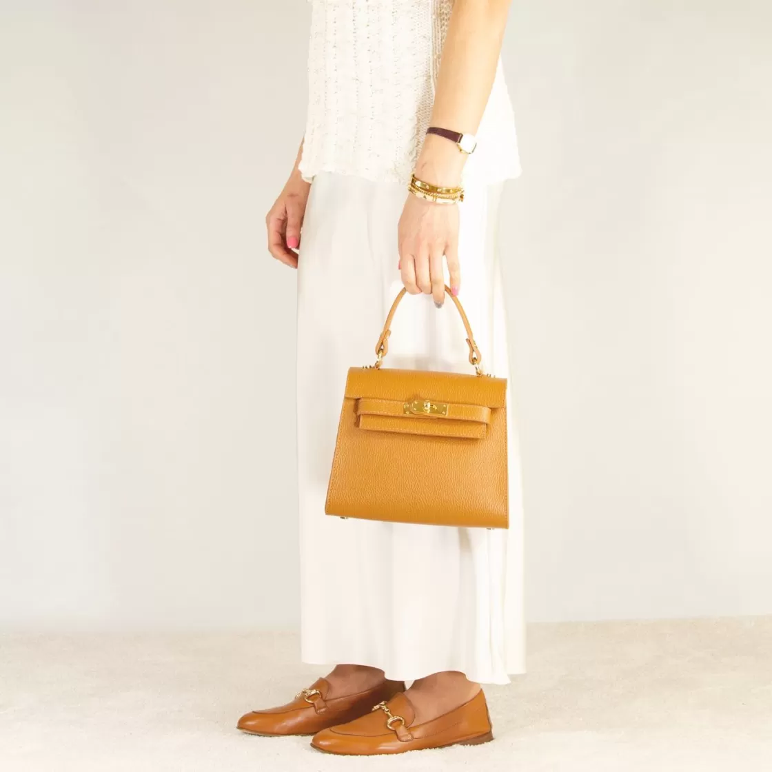 Cheap Leonardo Shoes Borsa A Mano Lady K Da Donna In Pelle Colore Marrone