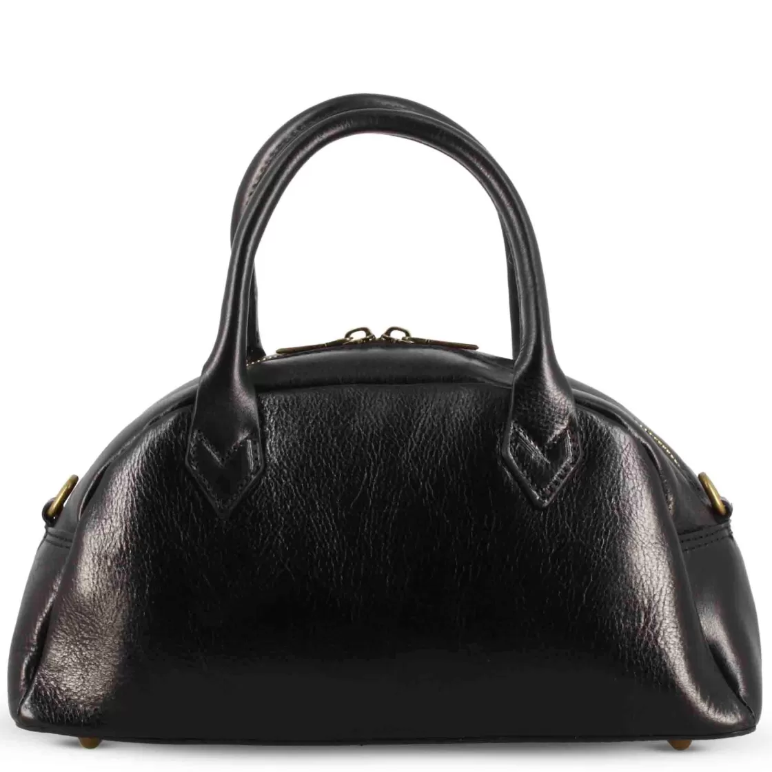 Sale Leonardo Shoes Borsa A Mano Tulia Bauletto Da Donna In Pelle Colore Nero