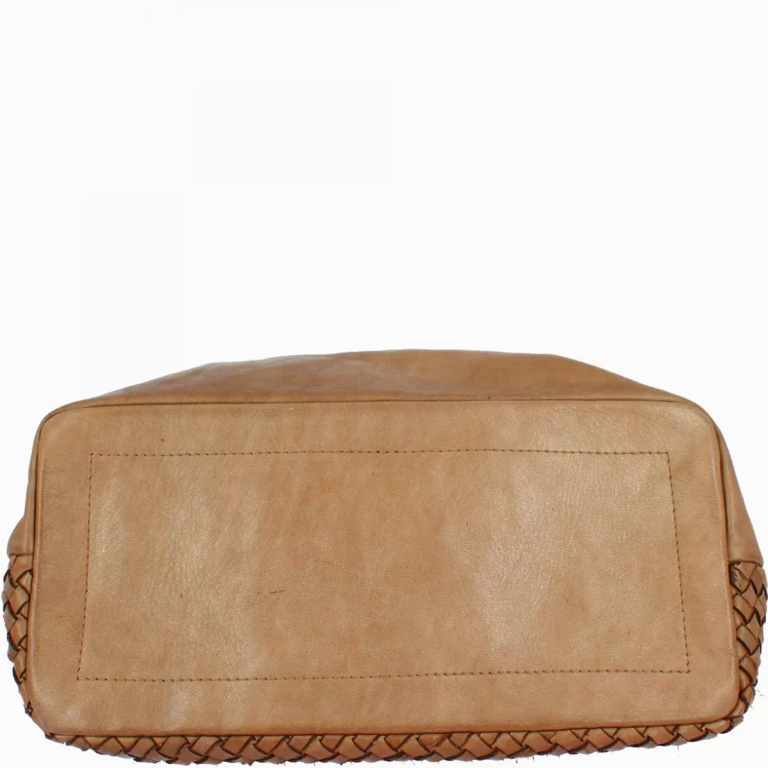 Store Leonardo Shoes Borsa Da Donna Petrarca Fatta A Mano In Pelle Intrecciata Cuoio Con Tracolla Marrone