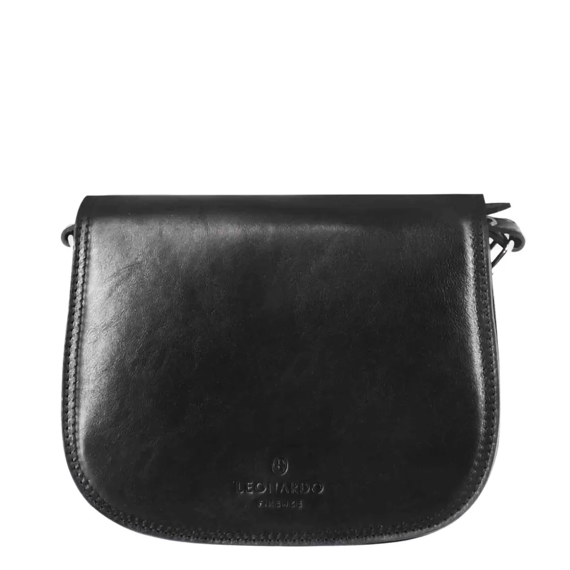 Store Leonardo Shoes Borsa Essential Da Donna In Pelle Liscia Colore Nero