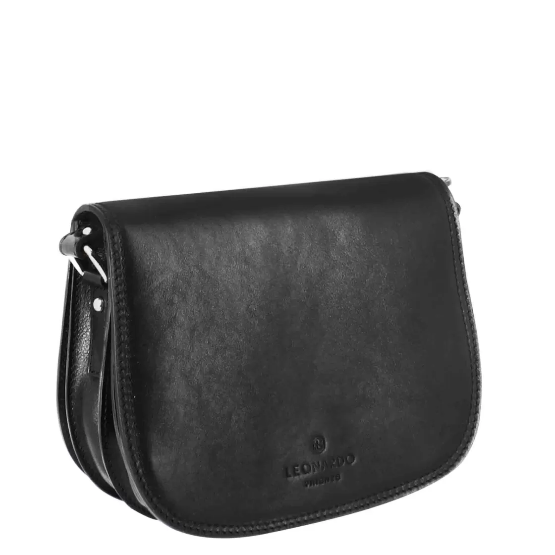 Store Leonardo Shoes Borsa Essential Da Donna In Pelle Liscia Colore Nero