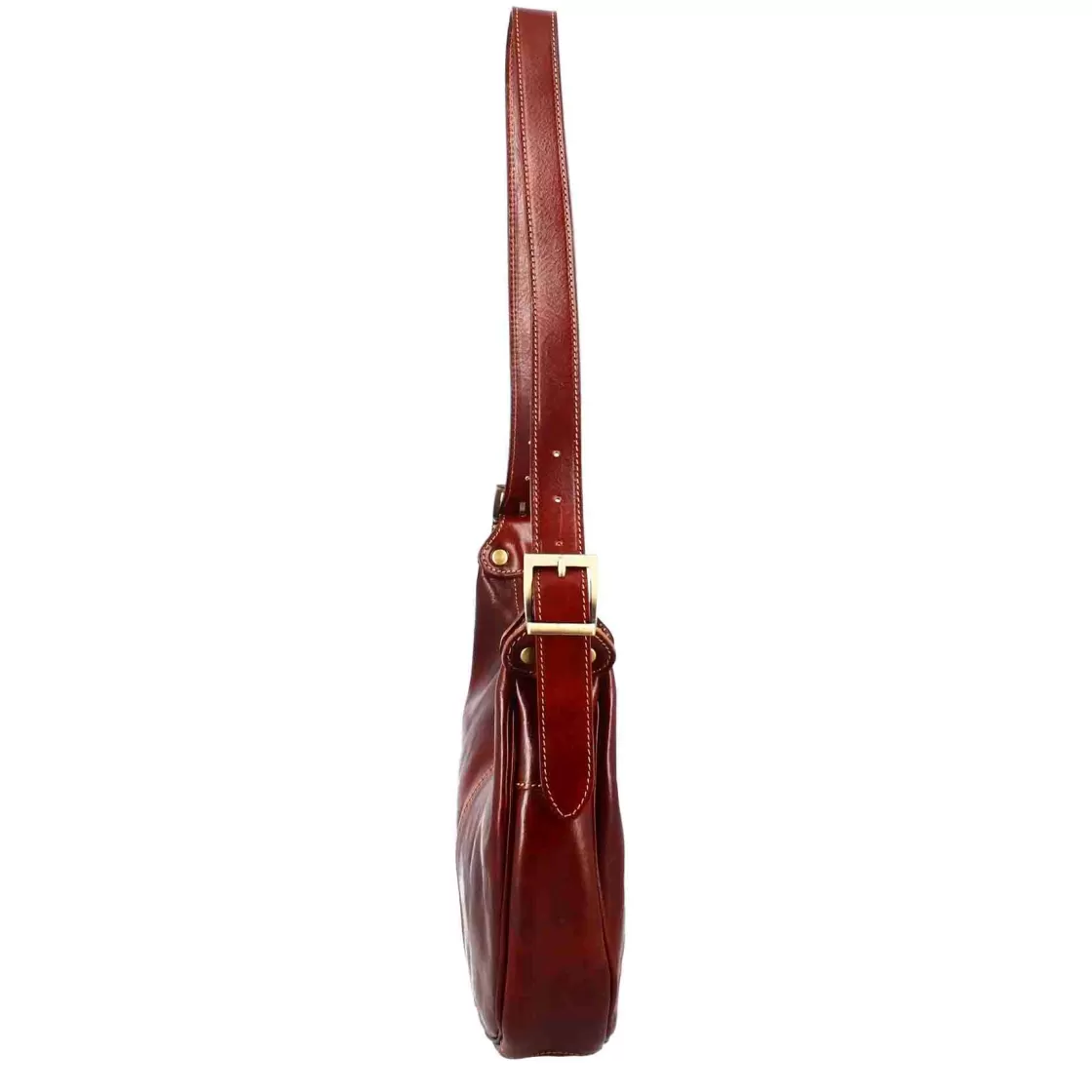 Flash Sale Leonardo Shoes Borsa Shopper City Da Donna Classica In Pelle Liscia Colore Marrone