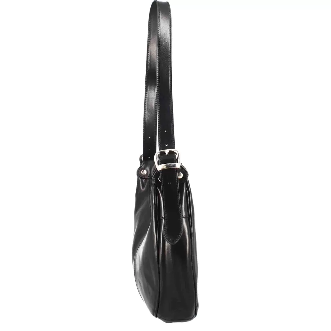 Hot Leonardo Shoes Borsa Shopper City Da Donna Classica In Pelle Liscia Colore Nero