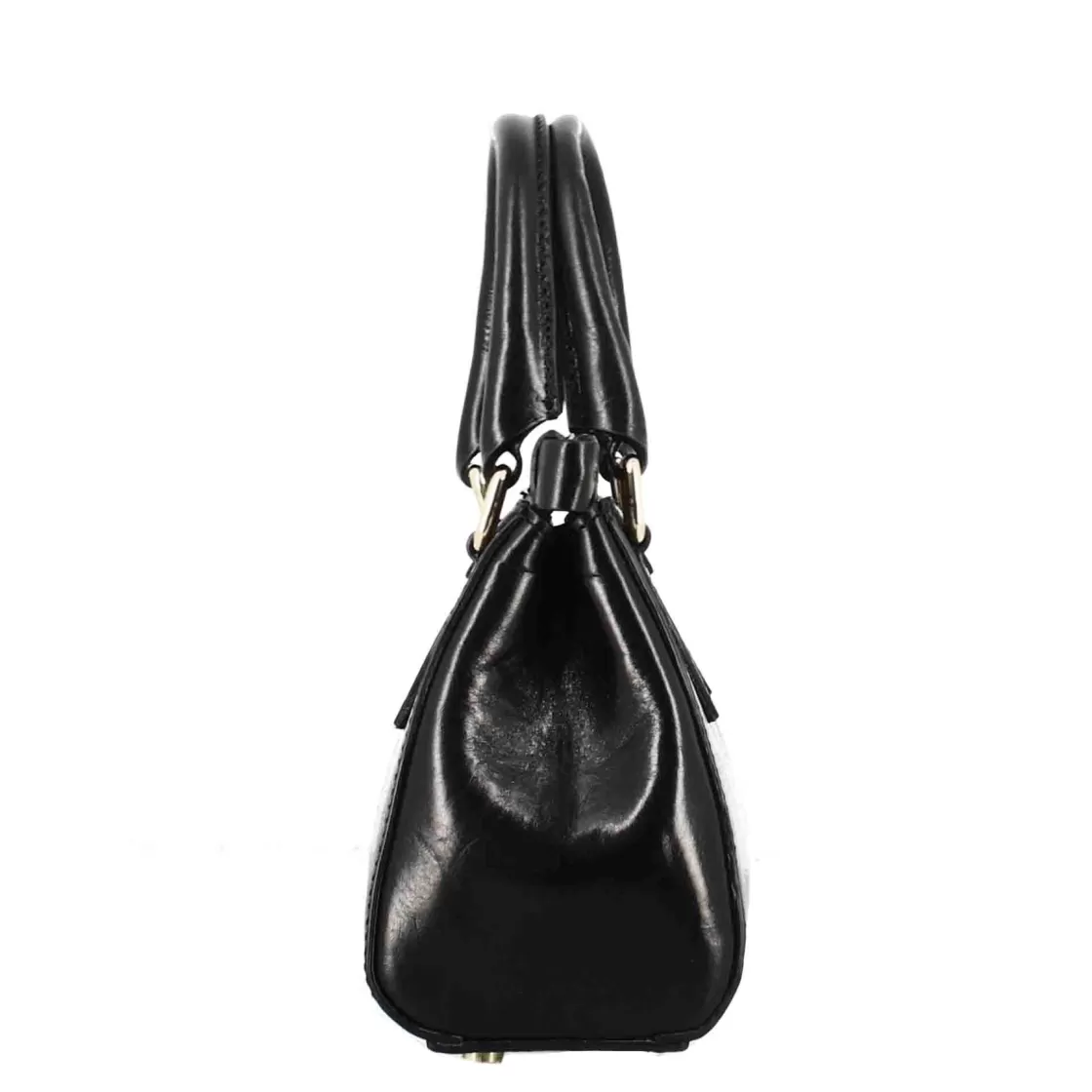 Cheap Leonardo Shoes Borsetta A Mano Fiorenza In Pelle Con Tracolla Rimovibile Colore Nero