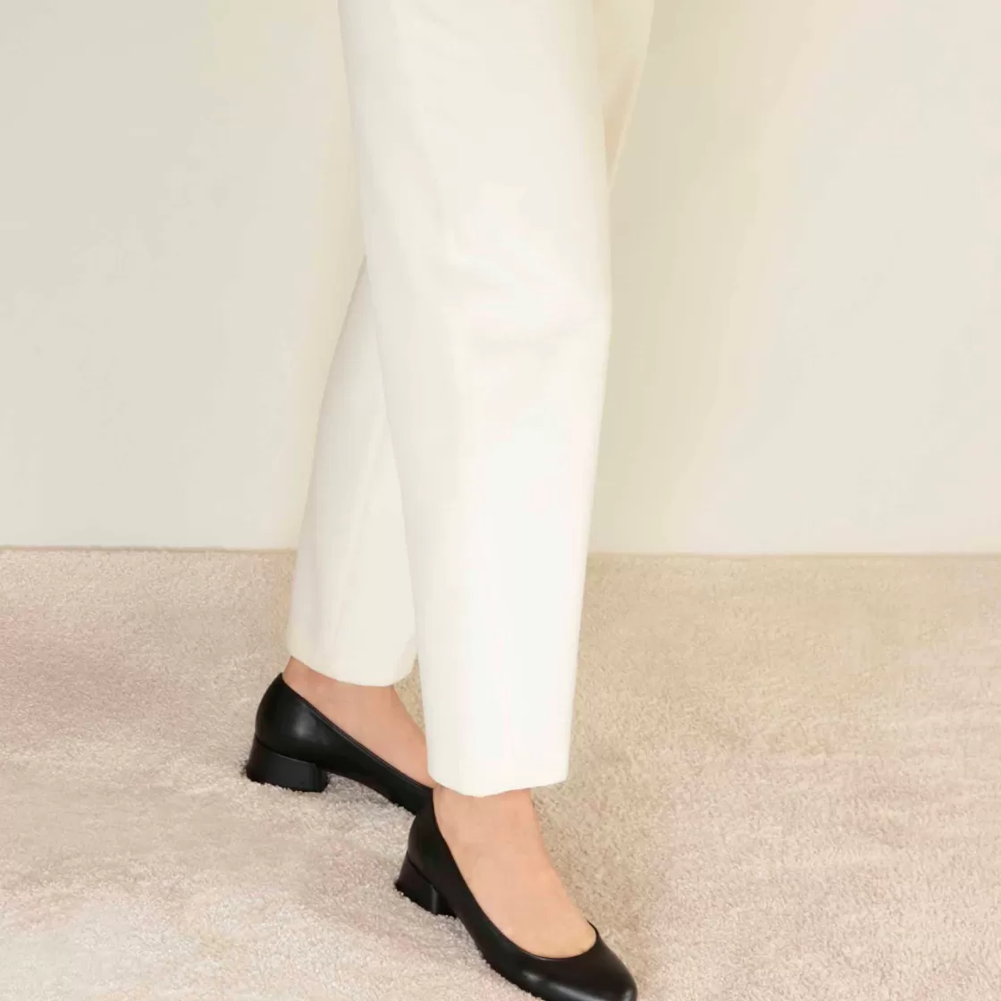 Flash Sale Leonardo Shoes Décolleté Classica Da Donna In Pelle Liscia Colore Nero