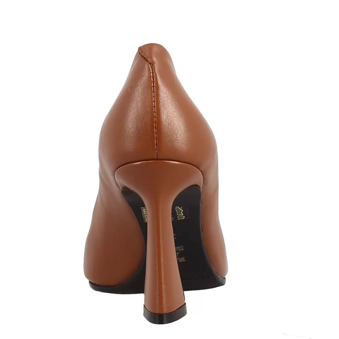 Fashion Leonardo Shoes Décolleté In Pelle Vienna Colore Marrone