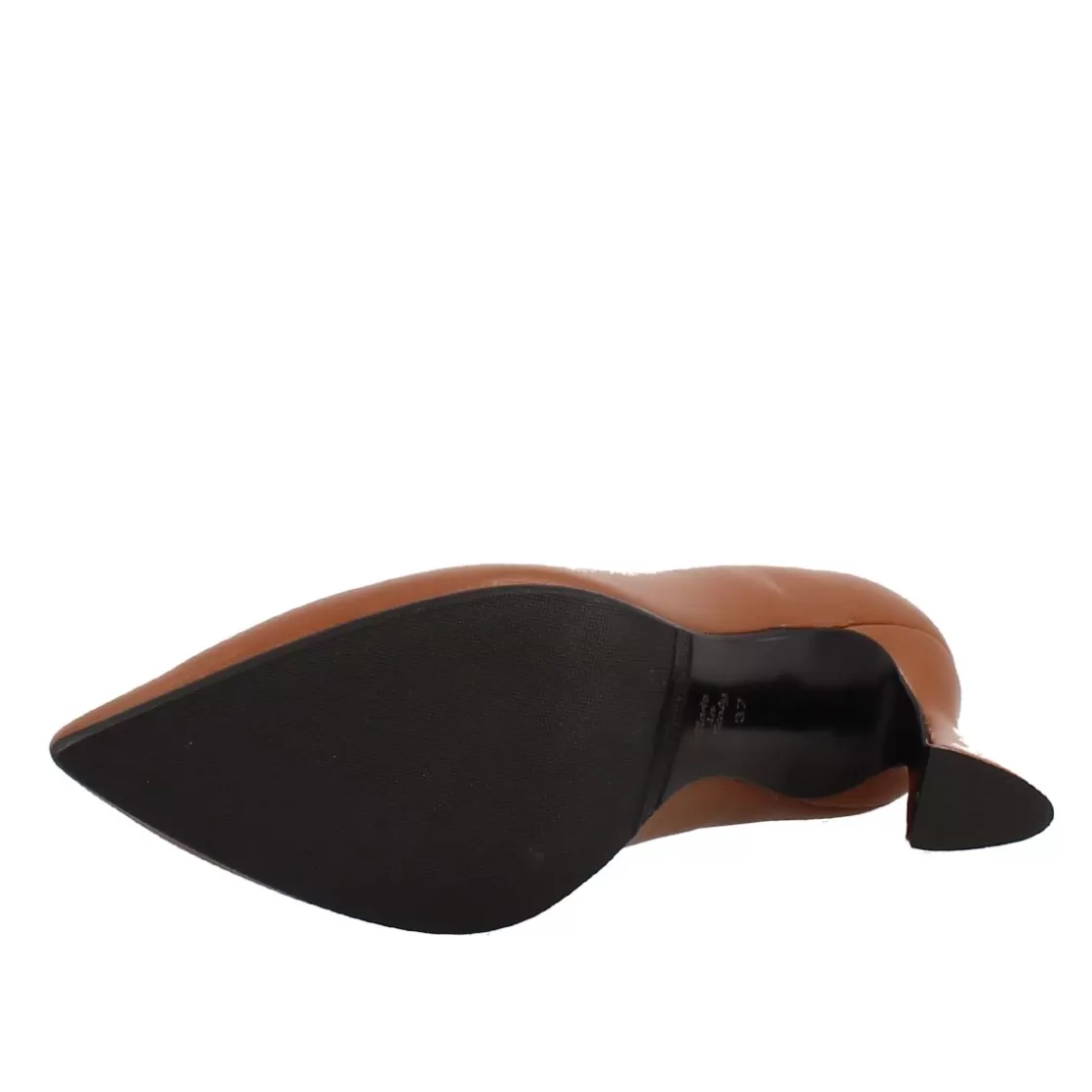 Fashion Leonardo Shoes Décolleté In Pelle Vienna Colore Marrone
