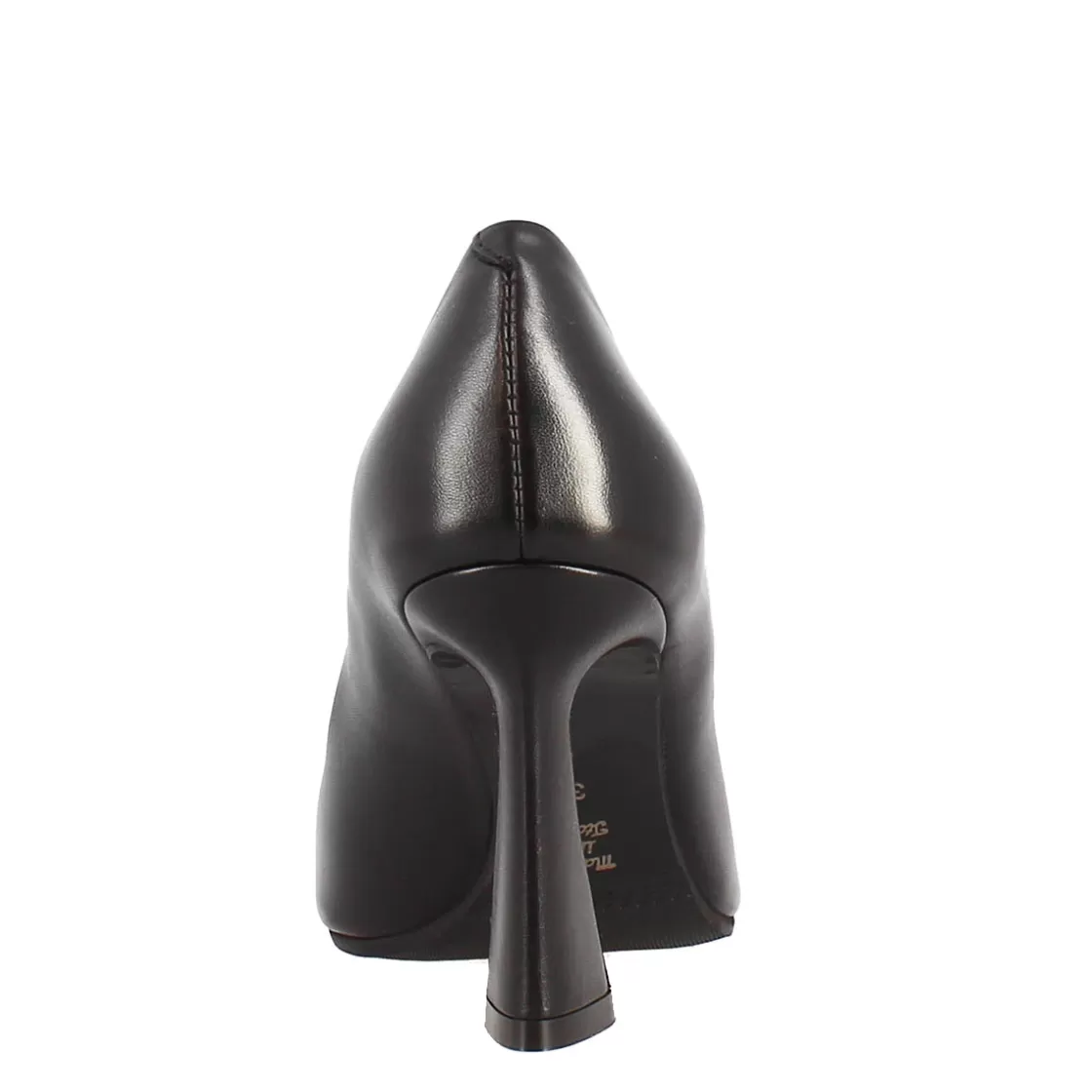 Best Leonardo Shoes Décolleté Tacco Alto In Pelle Vienna Colore Nero