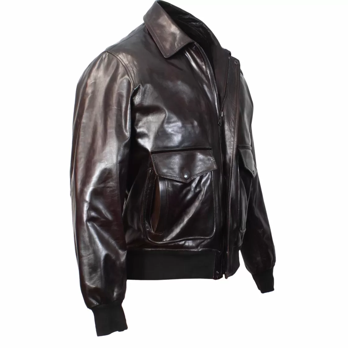 Discount Leonardo Shoes Giacca Bomber Leo Da Uomo Fatta A Mano In Pelle Marrone Marrone Scuro