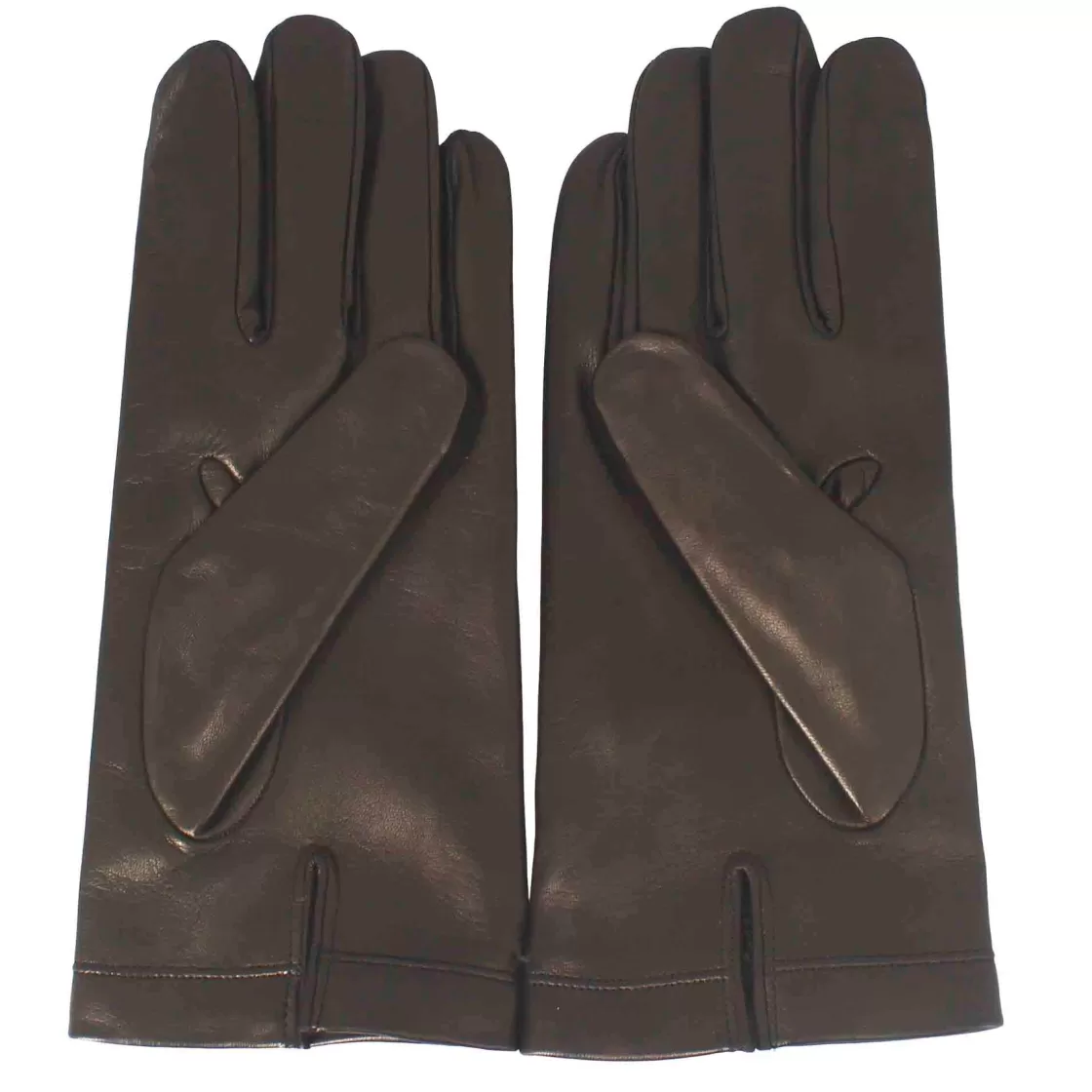 Flash Sale Leonardo Shoes Guanti Da Uomo Fatti A Mano In Nappa Colore Foderati In Cashmere Marrone