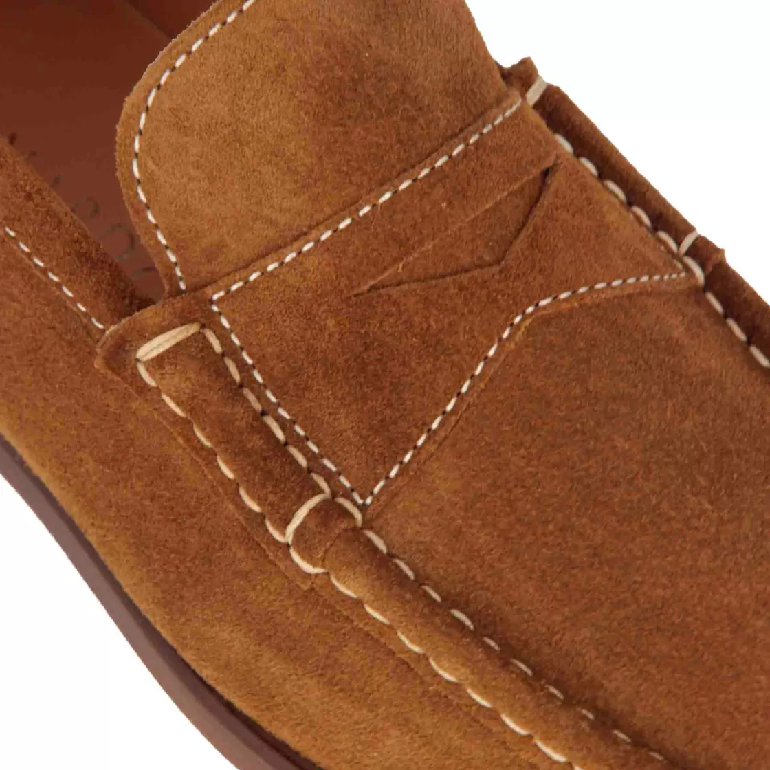 Fashion Leonardo Shoes Mocassino Da Uomo In Camoscio Colore Fatto A Mano Marrone Chiaro