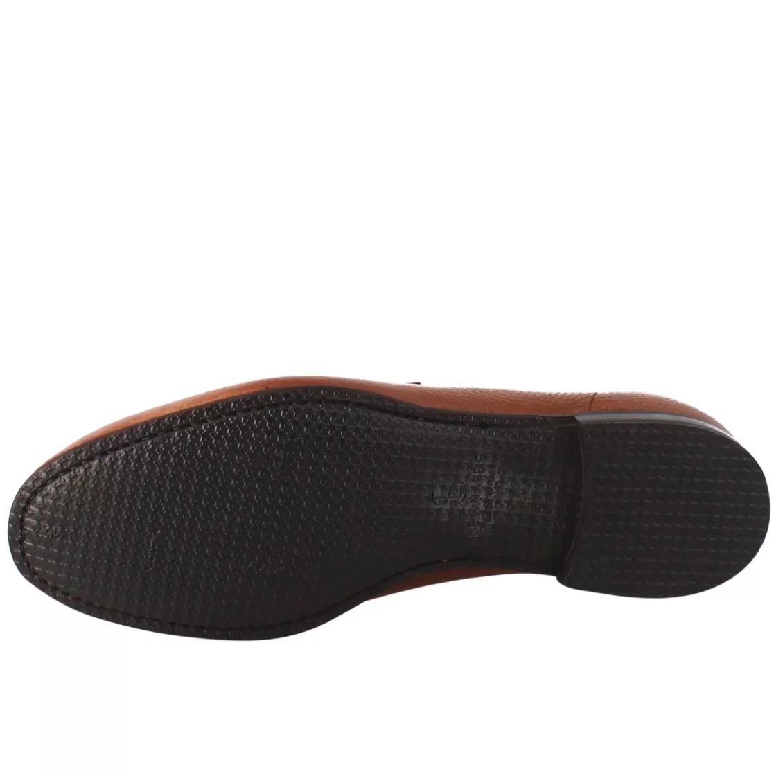 Discount Leonardo Shoes Mocassino Brandy Elegante Da Uomo In Pelle Marrone