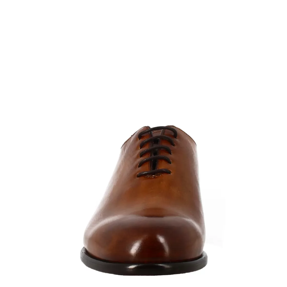Store Leonardo Shoes Oxford Wholecut Siena Elegante Da Uomo In Pelle Marrone