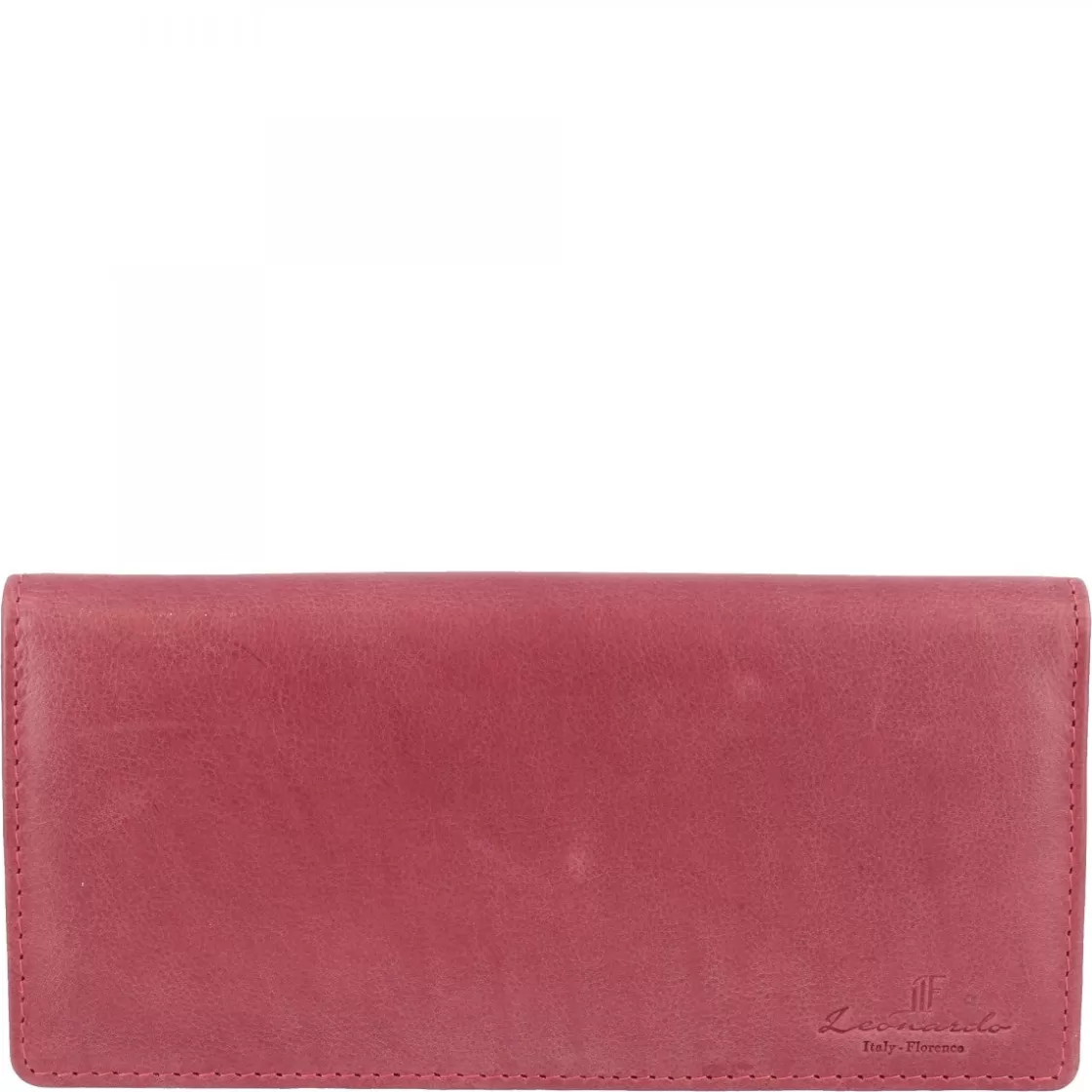 Cheap Leonardo Shoes Portafogli Da Donna Realizzato In Nappa Per Banconote Carte Di Credito In Vari Colori Arancio