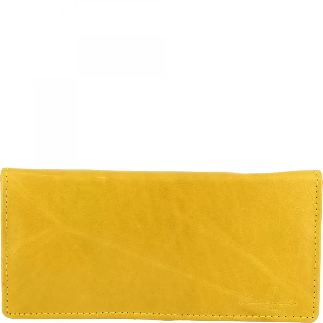 Cheap Leonardo Shoes Portafogli Da Donna Realizzato In Nappa Per Banconote Carte Di Credito In Vari Colori Arancio