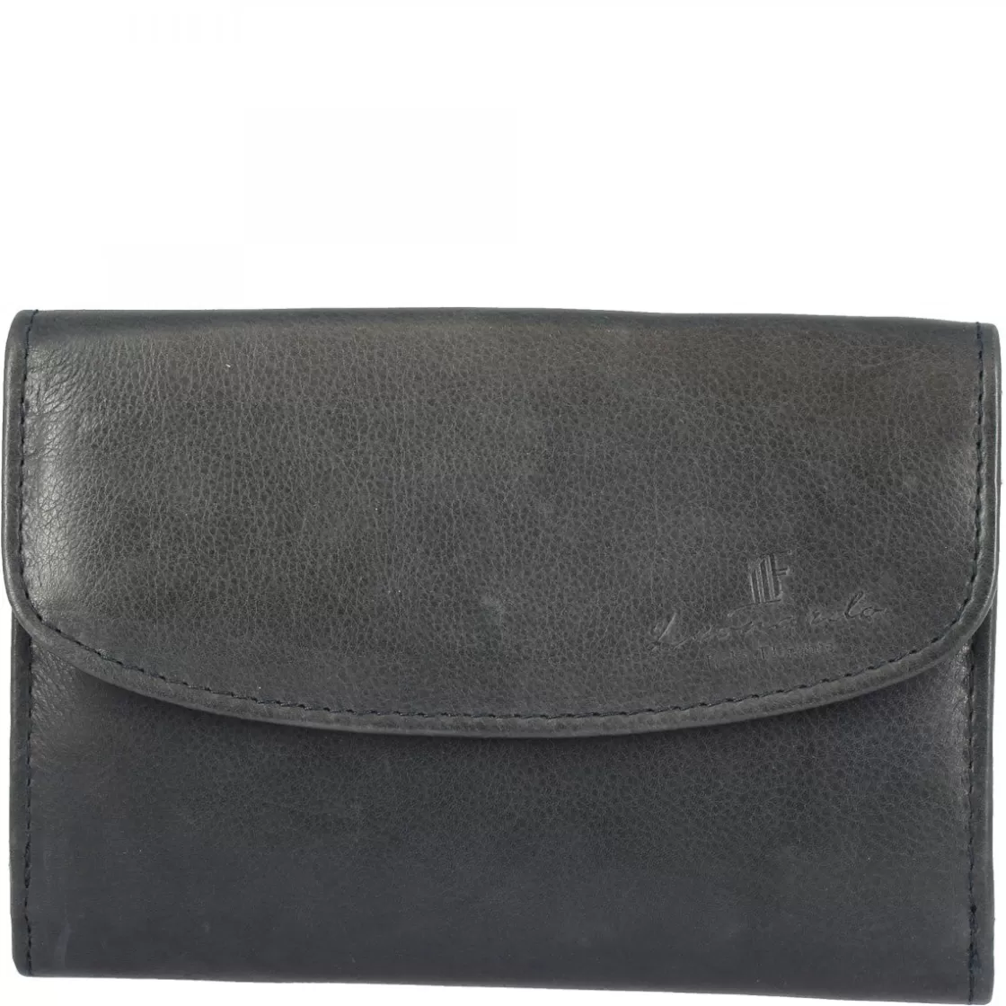 Online Leonardo Shoes Portafoglio Donna Sauvage Pelle Di Vitello Porta Tessere Banconote Con Pattina Arancione
