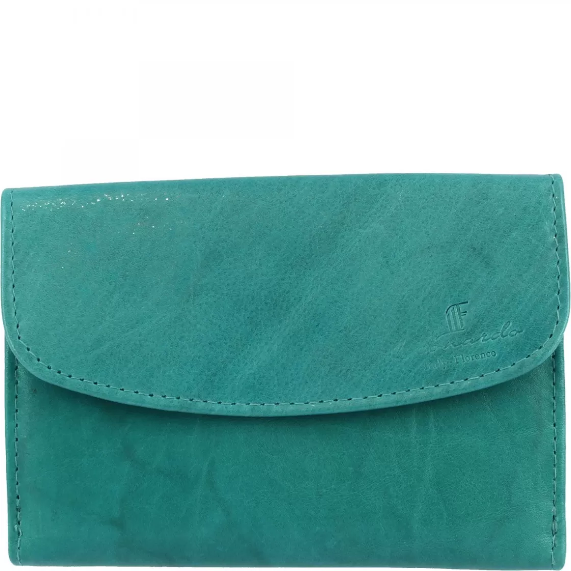 Online Leonardo Shoes Portafoglio Donna Sauvage Pelle Di Vitello Porta Tessere Banconote Con Pattina Arancione