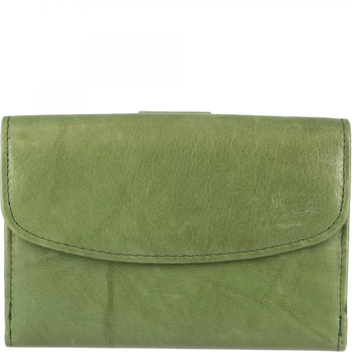 Online Leonardo Shoes Portafoglio Donna Sauvage Pelle Di Vitello Porta Tessere Banconote Con Pattina Arancione