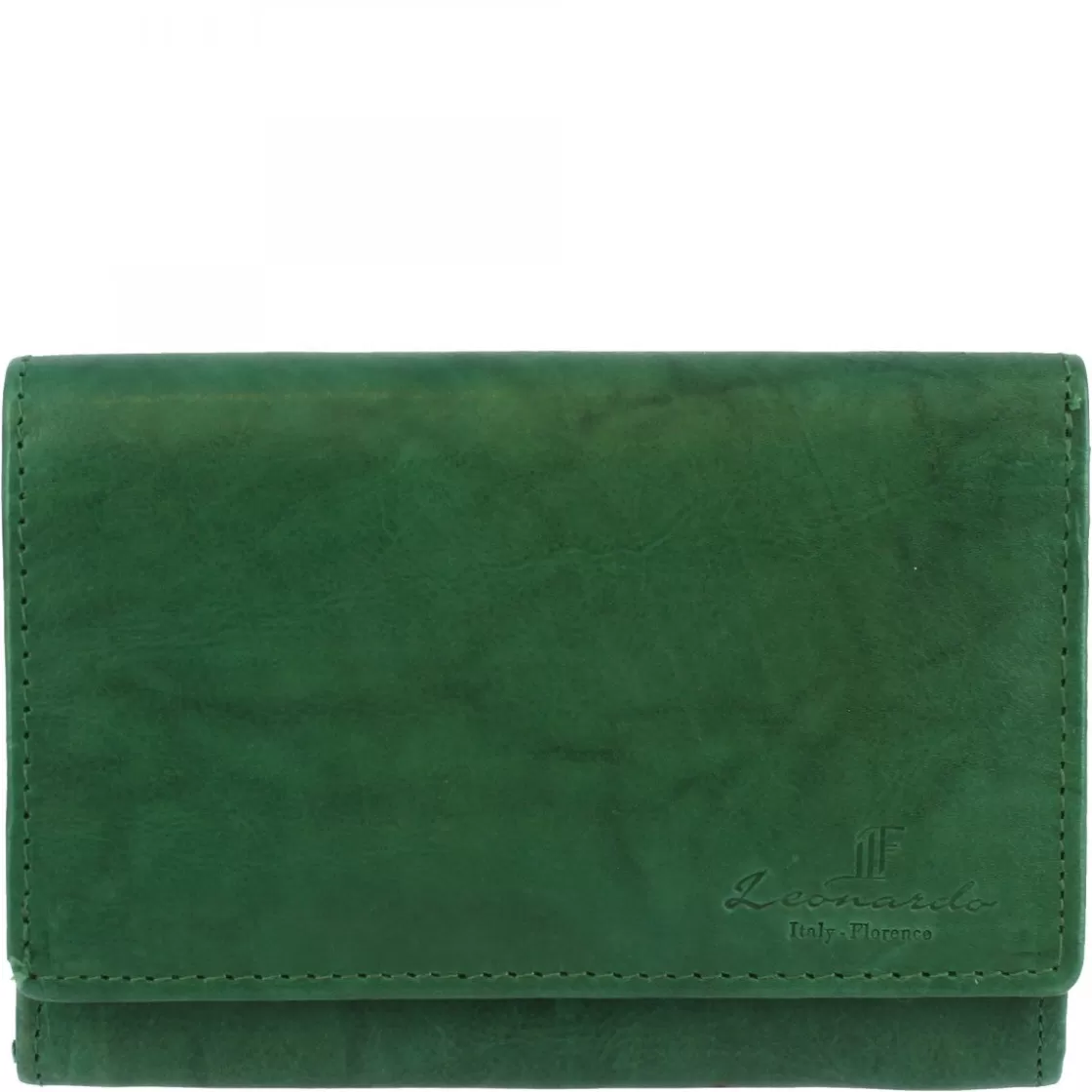 Best Sale Leonardo Shoes Portafoglio Donna Sauvage Pelle Di Vitello Porta Tessere Banconote Monete Arancione
