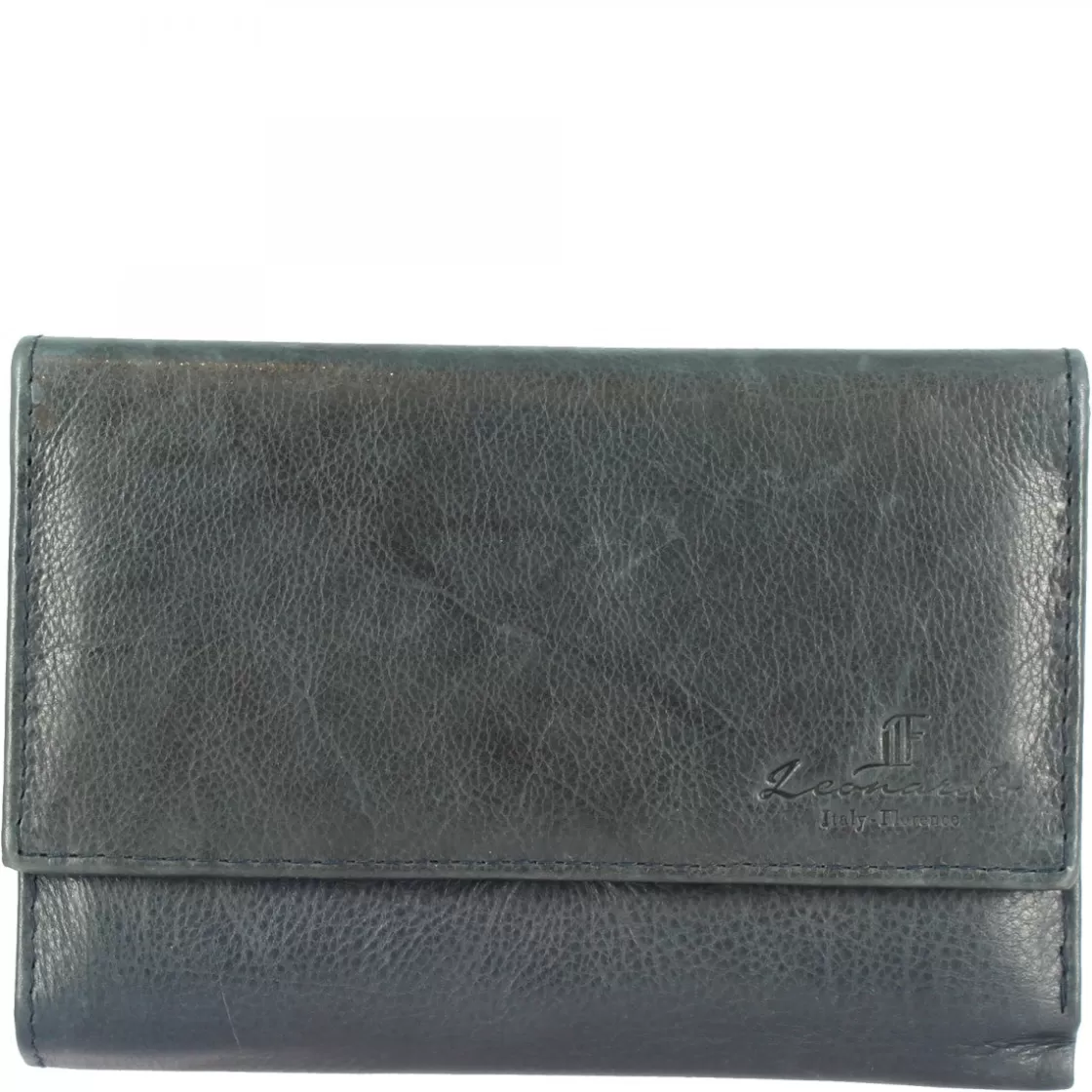 Cheap Leonardo Shoes Portafoglio Donna Sauvage Pelle Di Vitello Porta Tessere Banconote Chiusura Bottone Rosso