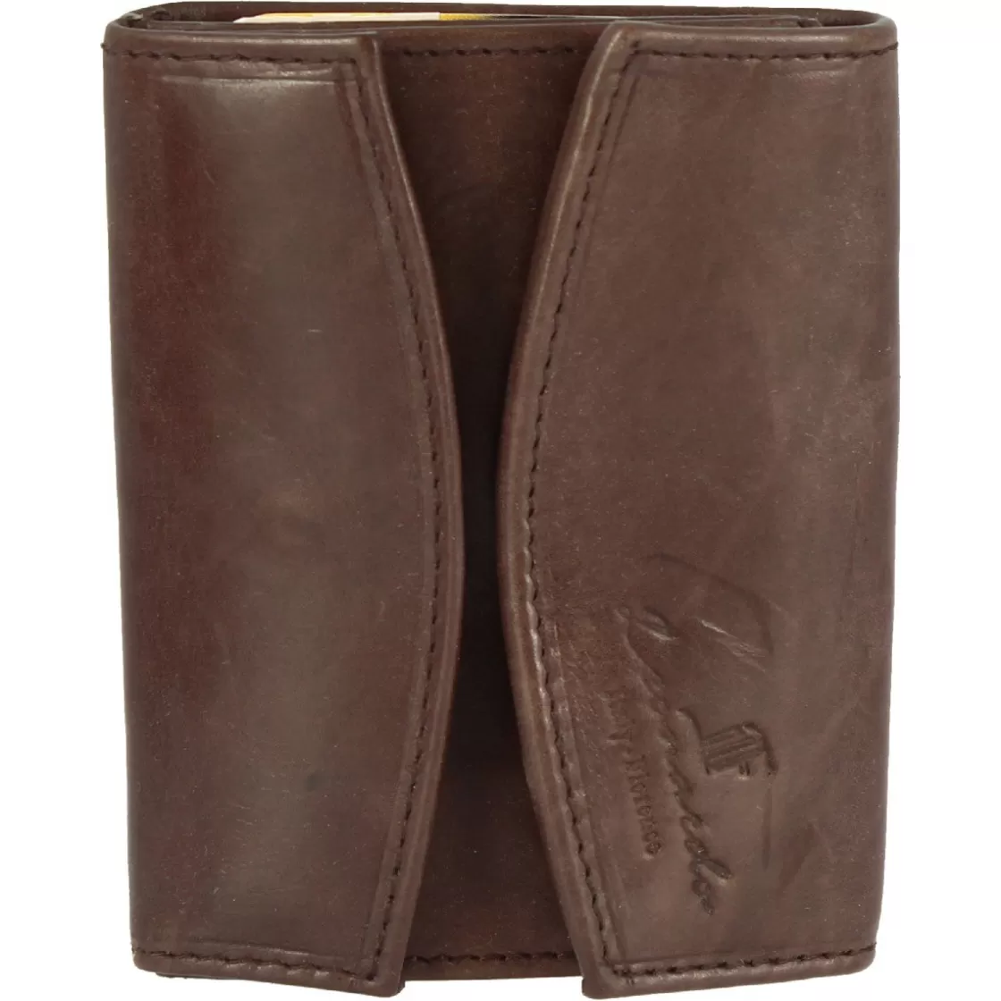 Cheap Leonardo Shoes Portafoglio Unisex Sauvage Fatto A Mano Pelle Di Vitello Porta Tessere Banconote Monete Nero