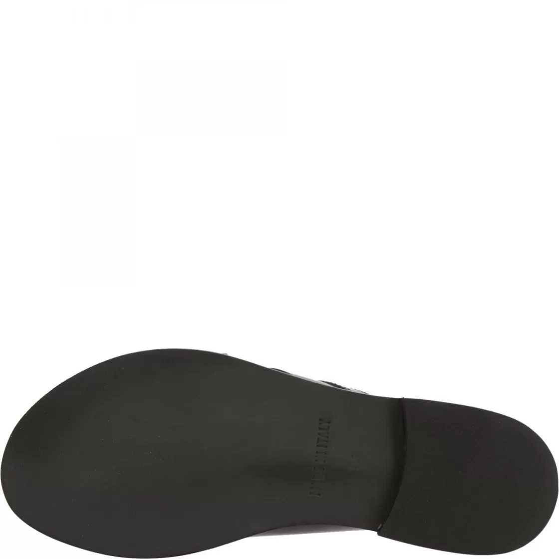 Outlet Leonardo Shoes Sandali Ciabatta Da Donna Fatti A Mano In Pelle Nera Con Fibbia Dorata Nero