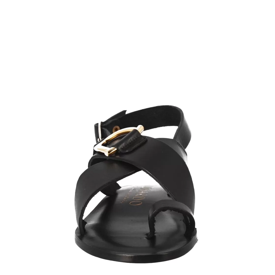 Best Leonardo Shoes Sandali Donna Infradito In Pelle Color Nero