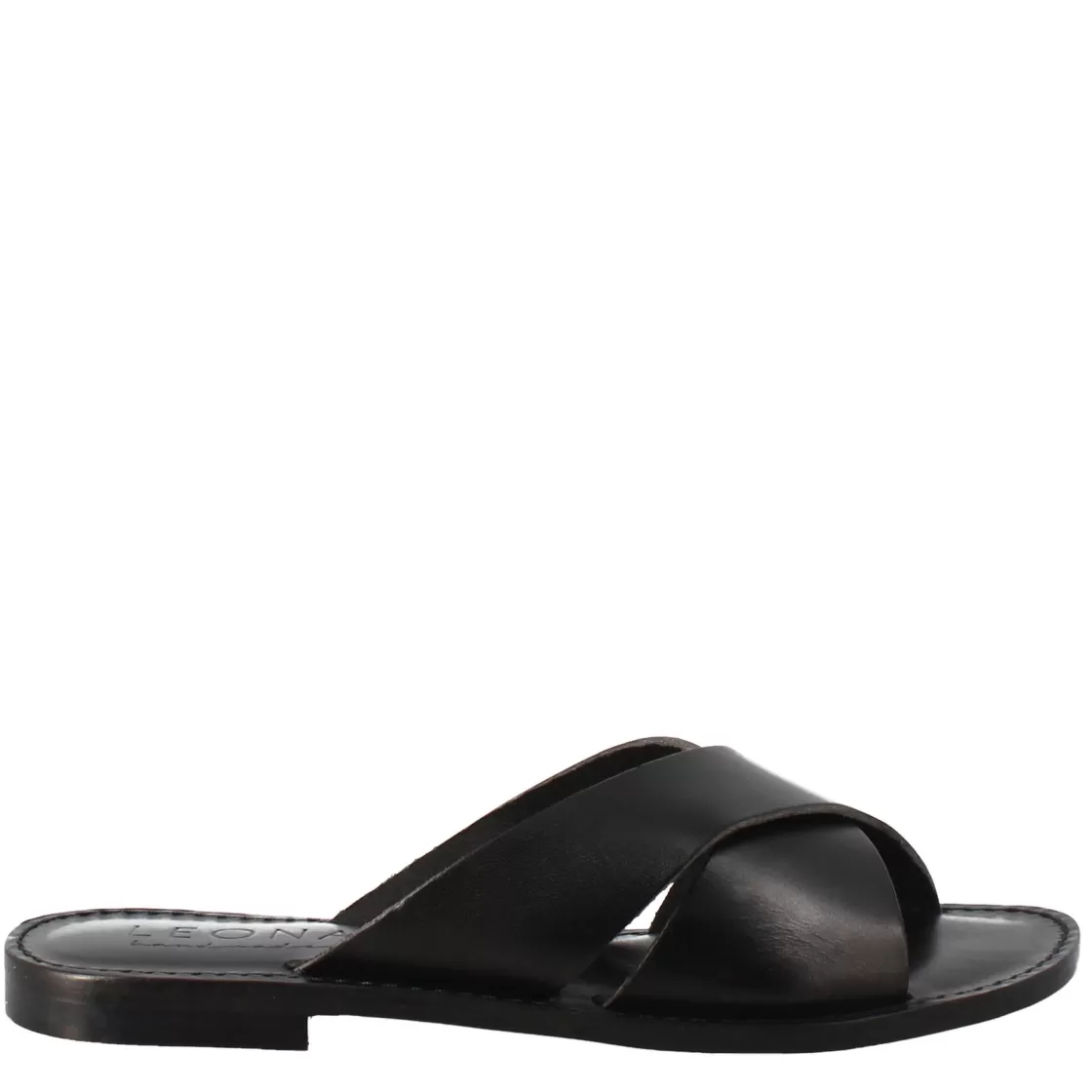 Best Leonardo Shoes Sandali Incanto Da Donna Stile Romano Antico In Pelle Colore Nero