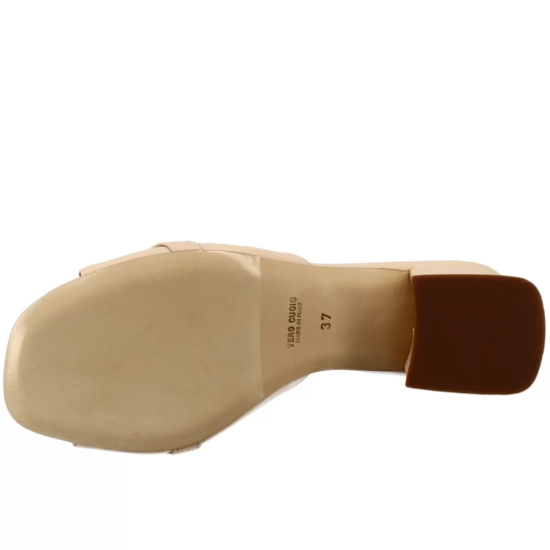 Hot Leonardo Shoes Sandalo Aperto Con Fibbia Da Donna In Pelle Colore Cipria