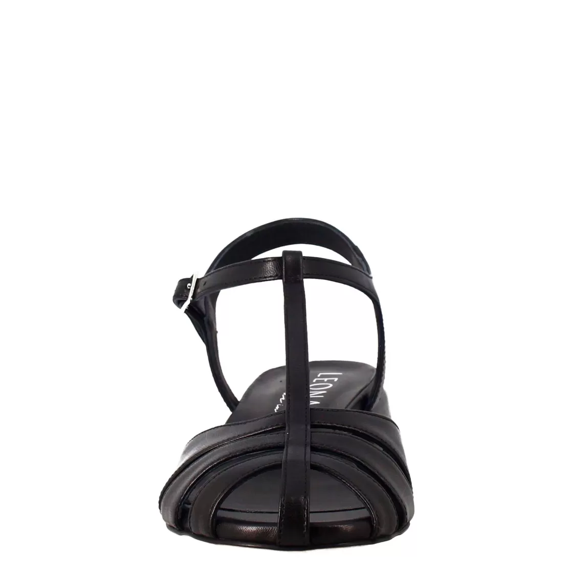 Flash Sale Leonardo Shoes Sandalo Da Donna Colore A Forma Di Gabbia Nero
