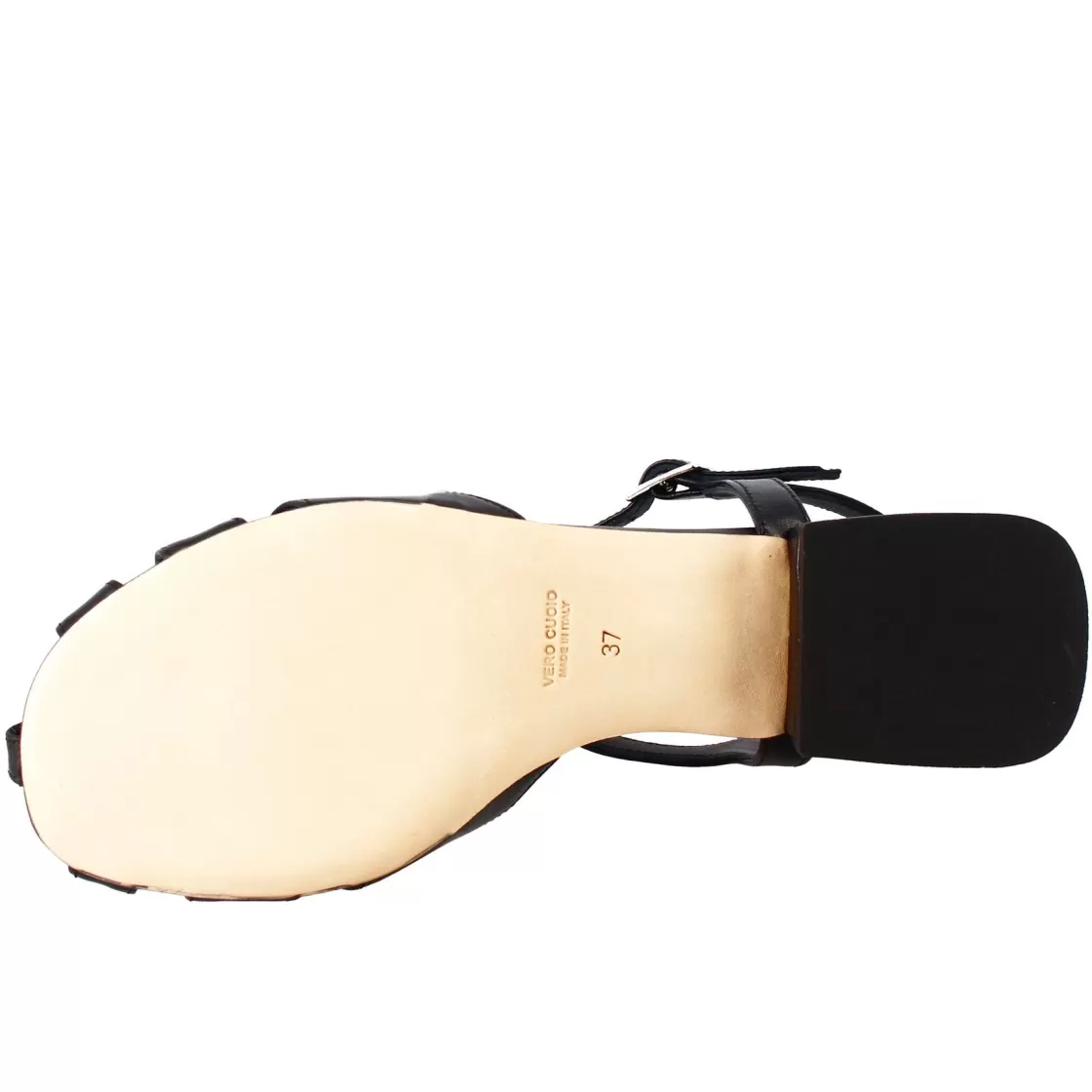 Flash Sale Leonardo Shoes Sandalo Da Donna Colore A Forma Di Gabbia Nero