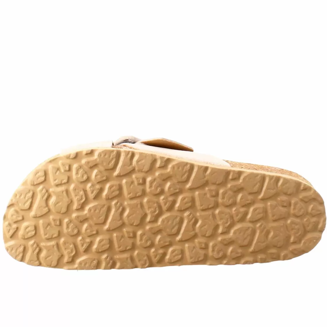 Cheap Leonardo Shoes Sandalo Doppia Fascia E Fibbia Da Donna In Pelle Scamosciata Beige