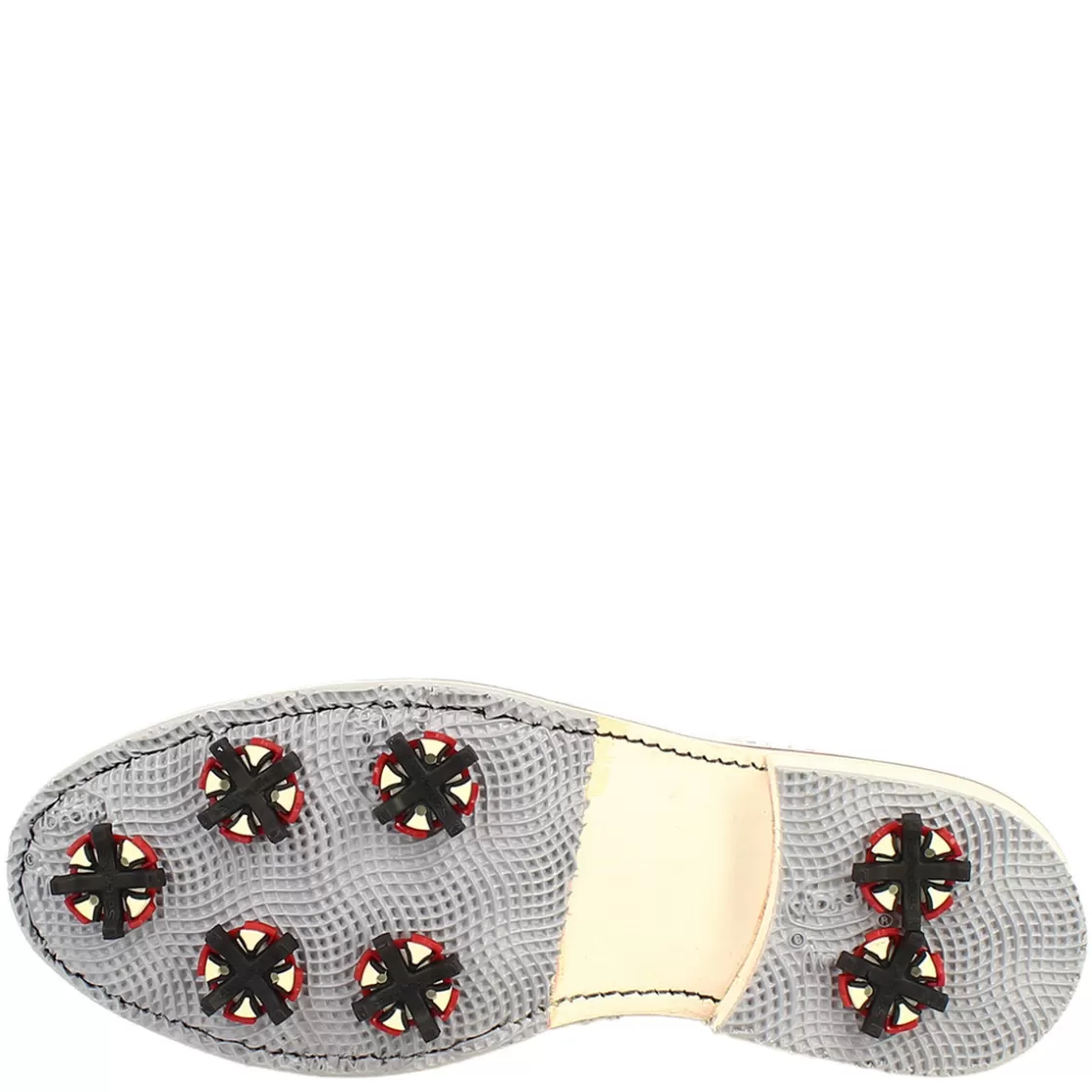 Shop Leonardo Shoes Scarpe Da Golf Uomo Classiche Brogues Artigianali In Pelle Bianca Bianco