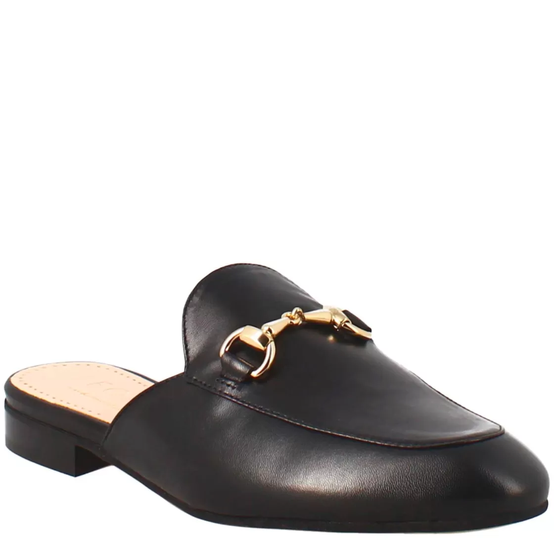 Discount Leonardo Shoes Scarpe Mules Con Morsetto Da Donna Artigianali In Pelle Color . Nero