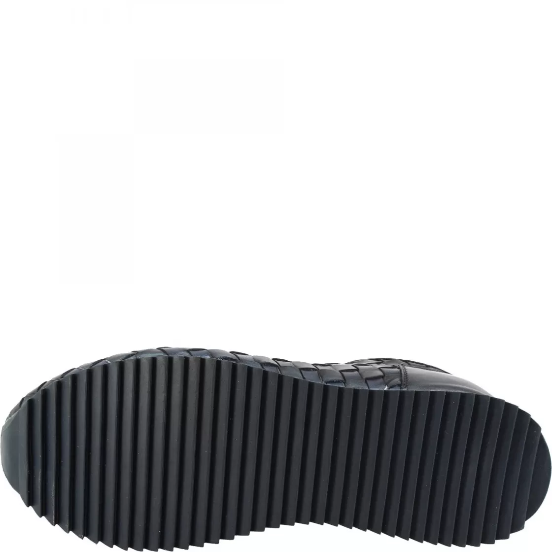 Cheap Leonardo Shoes Sneakers Casual Da Uomo Fatte A Mano In Pelle Intrecciata Blu