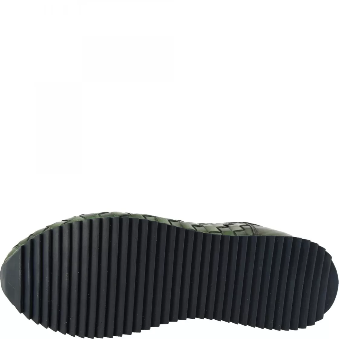 Best Leonardo Shoes Sneakers Casual Da Uomo Fatte A Mano In Pelle Intrecciata Verde