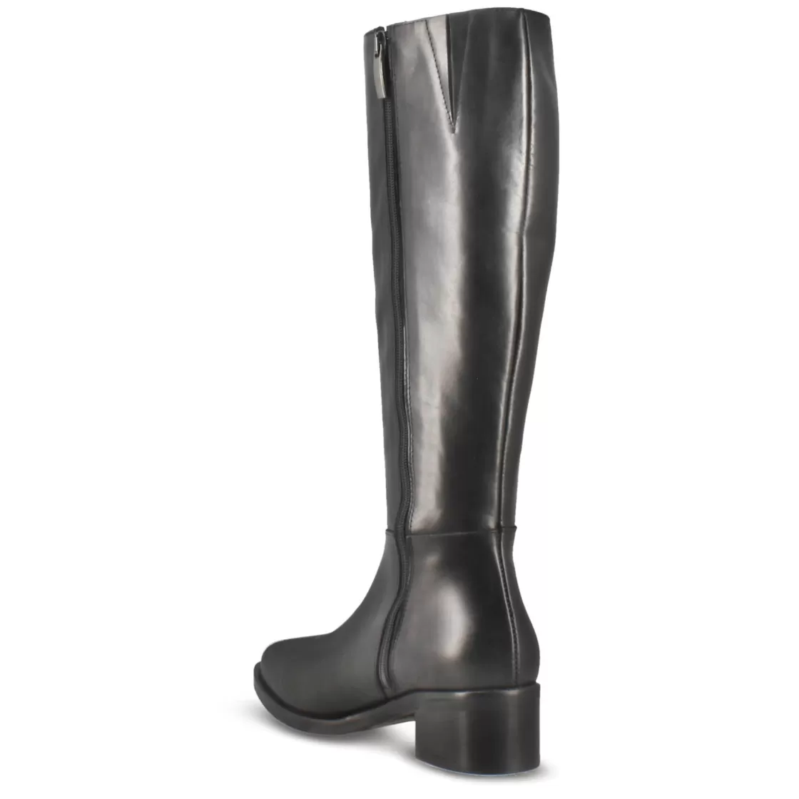 Sale Leonardo Shoes Stivale Alto Artigianale Da Donna In Pelle Colore Nero
